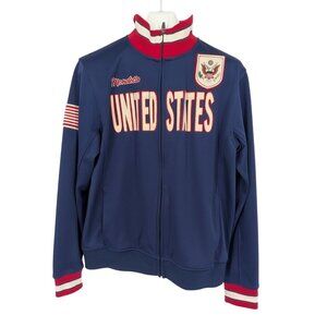 Mondetta United States Track Jacket Full Zip Olympic Team Sportswear Men Size L